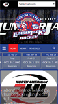 Mobile Screenshot of lumberjackshockey.com